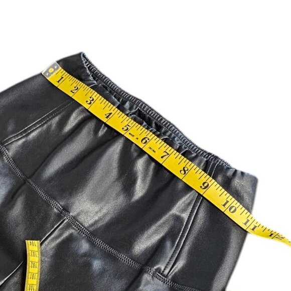 Aritzia Wilfred Free Daria Pant, High Waist Vegan Leather Leggings, Black, XS - Picture 3 of 9